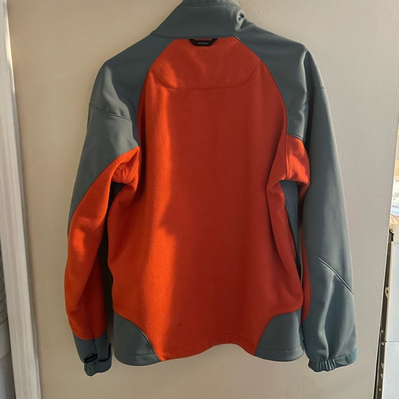 Mens Columbia Jacket size M Gray/orange - Picture 5 of 8